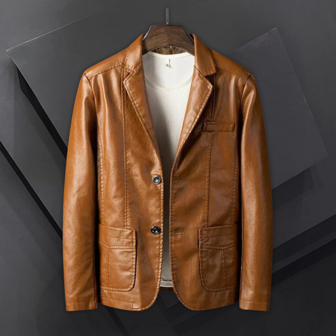 Kelvin™ | Leather Vintage Jacket