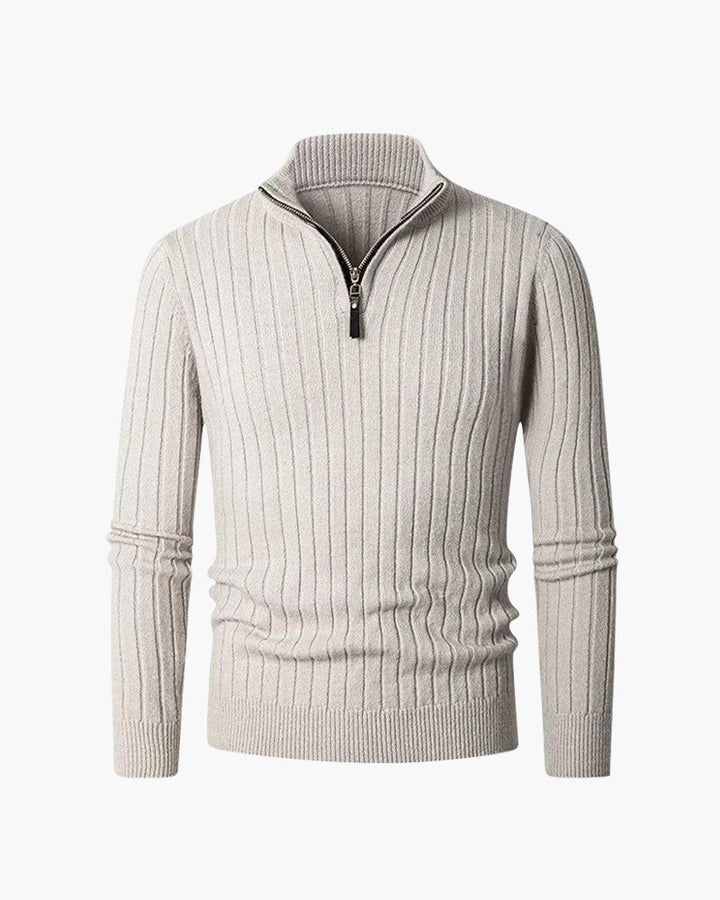 Finn™  |  Collar Half Zip Sweater