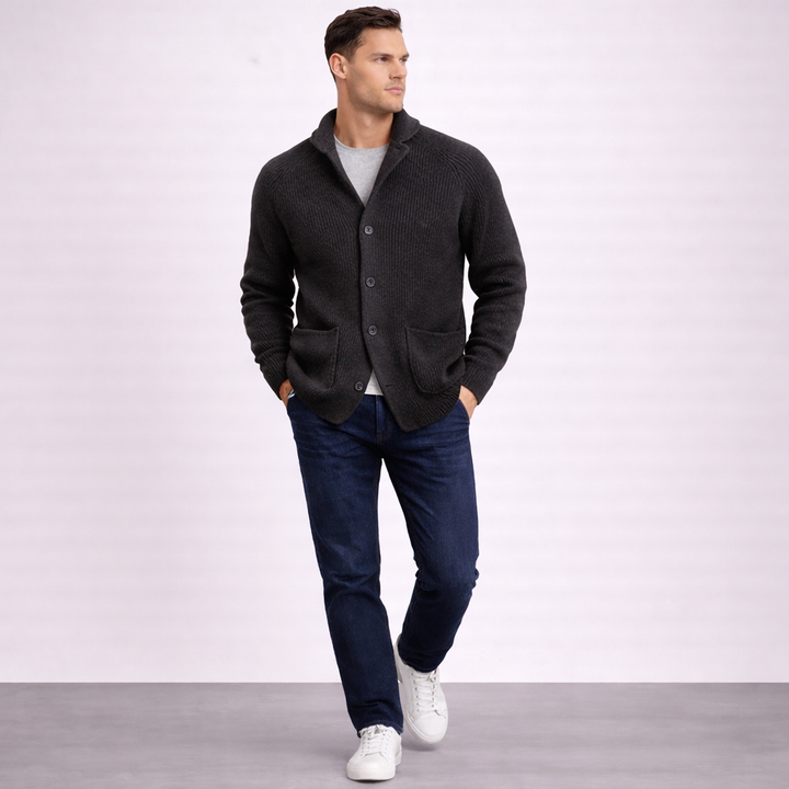 LAURENT MONACO | SHAWL COLLAR VEST FOR MEN