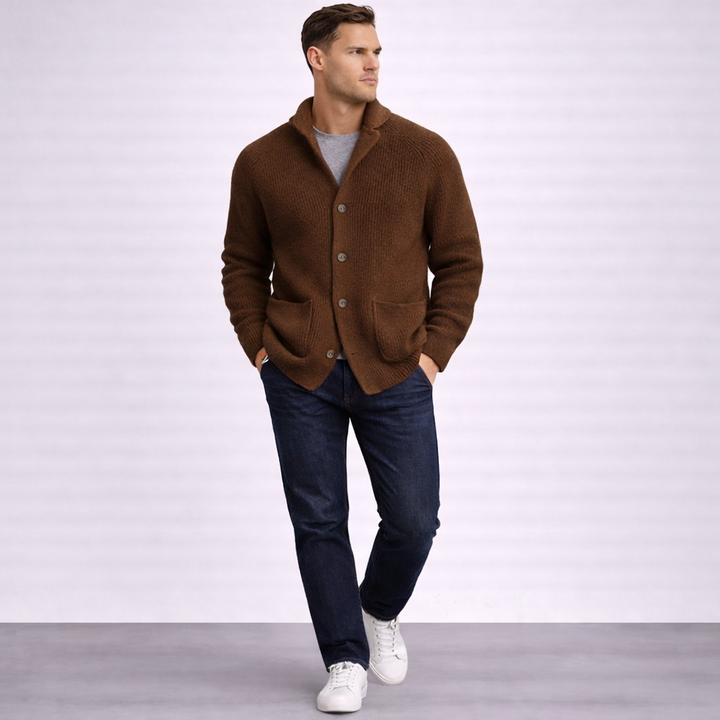 LAURENT MONACO | SHAWL COLLAR VEST FOR MEN