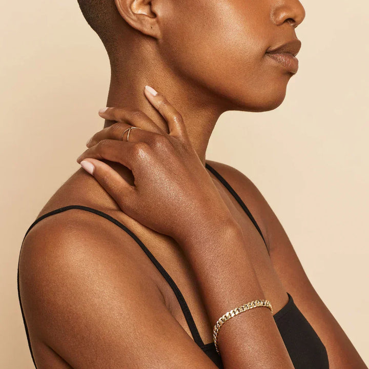 Mayzharine™  |  Cuban Armband 18k Gold