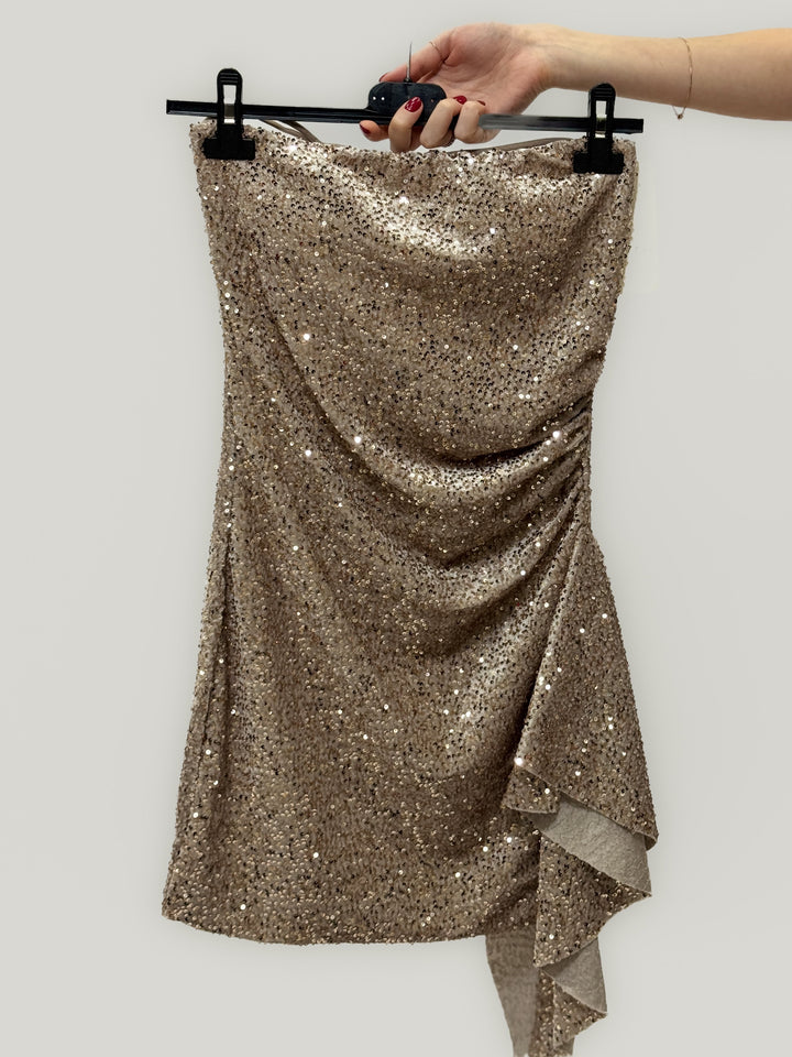 Tessa™  |  Sequin Dress One-Shoulder Fitted
