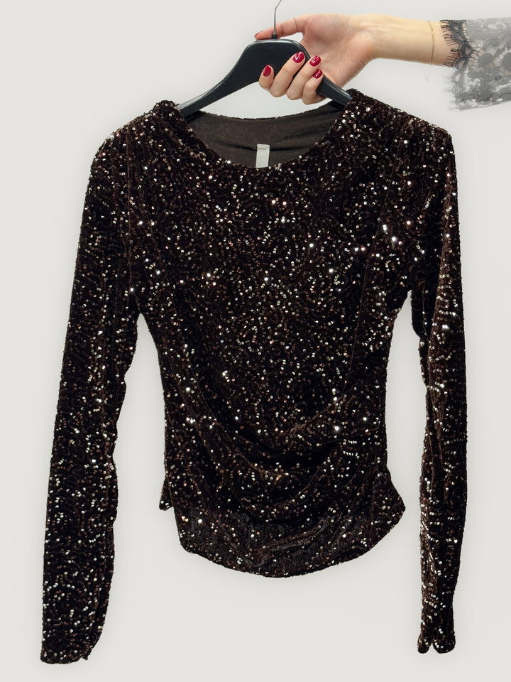 Lara™  |  Long Sleeve All-Over Top