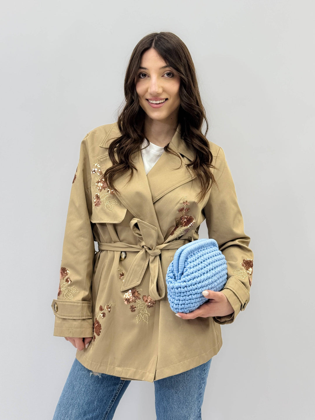 Emma & Rose Cape Town Fleur™ crochet bag with artisanal Italian craftsmanship, featuring intricate crochet design and natural fiber details.