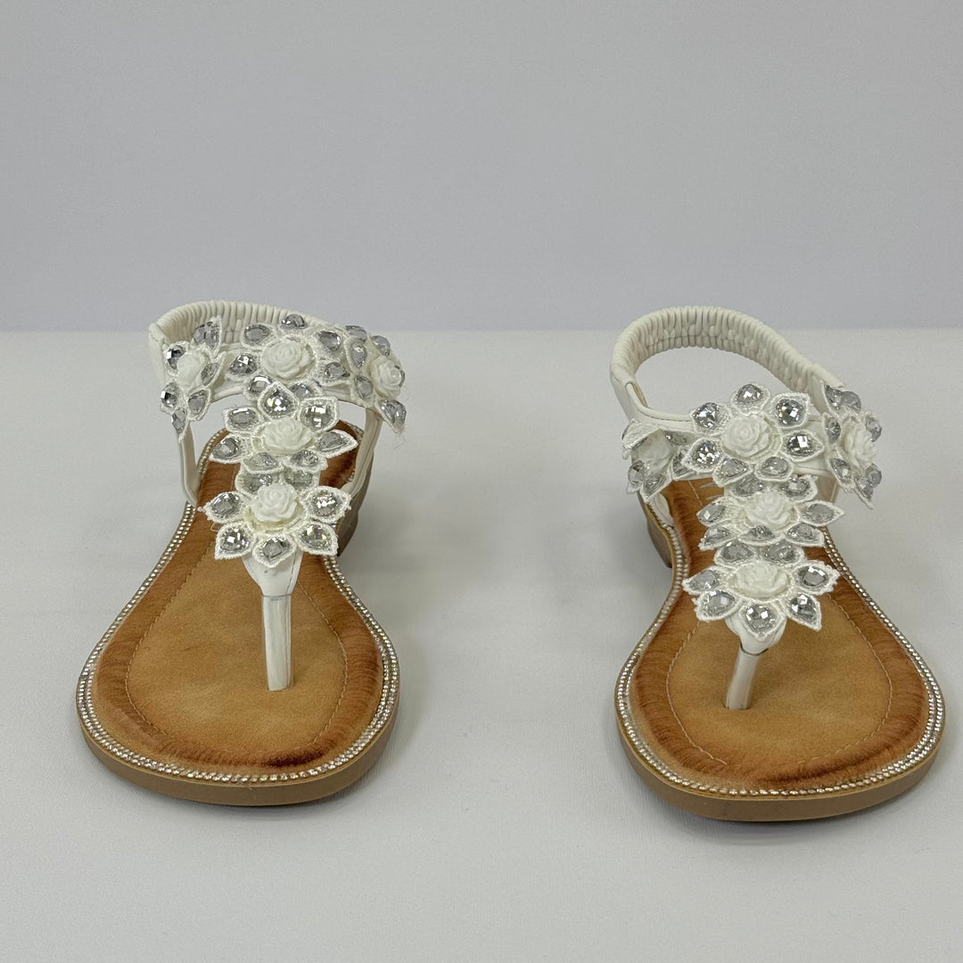 Mieke™  |  Jewelled Flip-flops