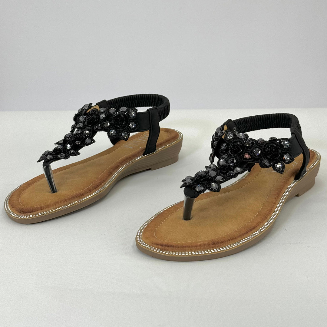 Mieke™  |  Jewelled Flip-flops
