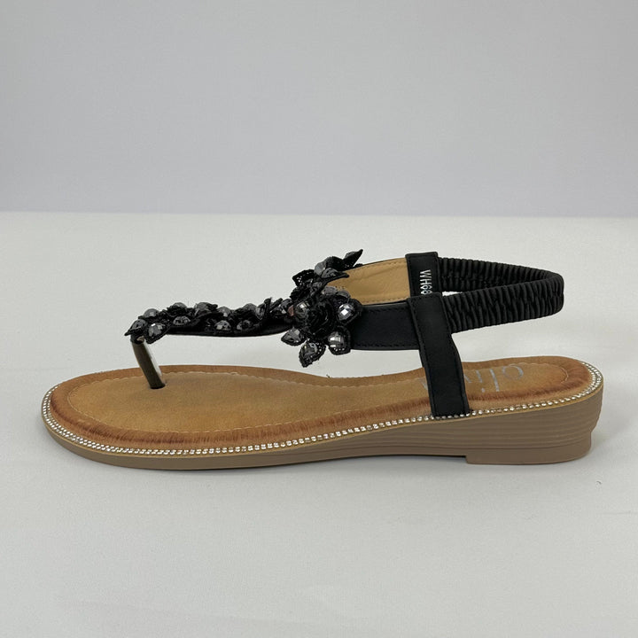 Mieke™  |  Jewelled Flip-flops