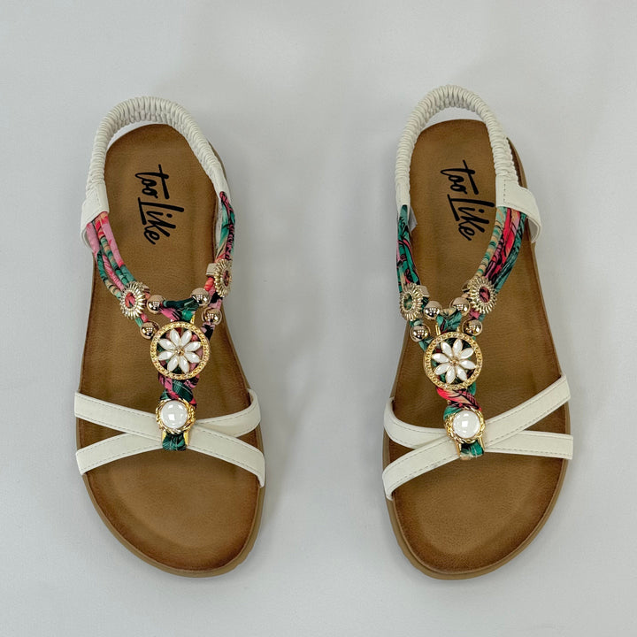 Kirsten™  |  Comfortable Platform Sandals Detail