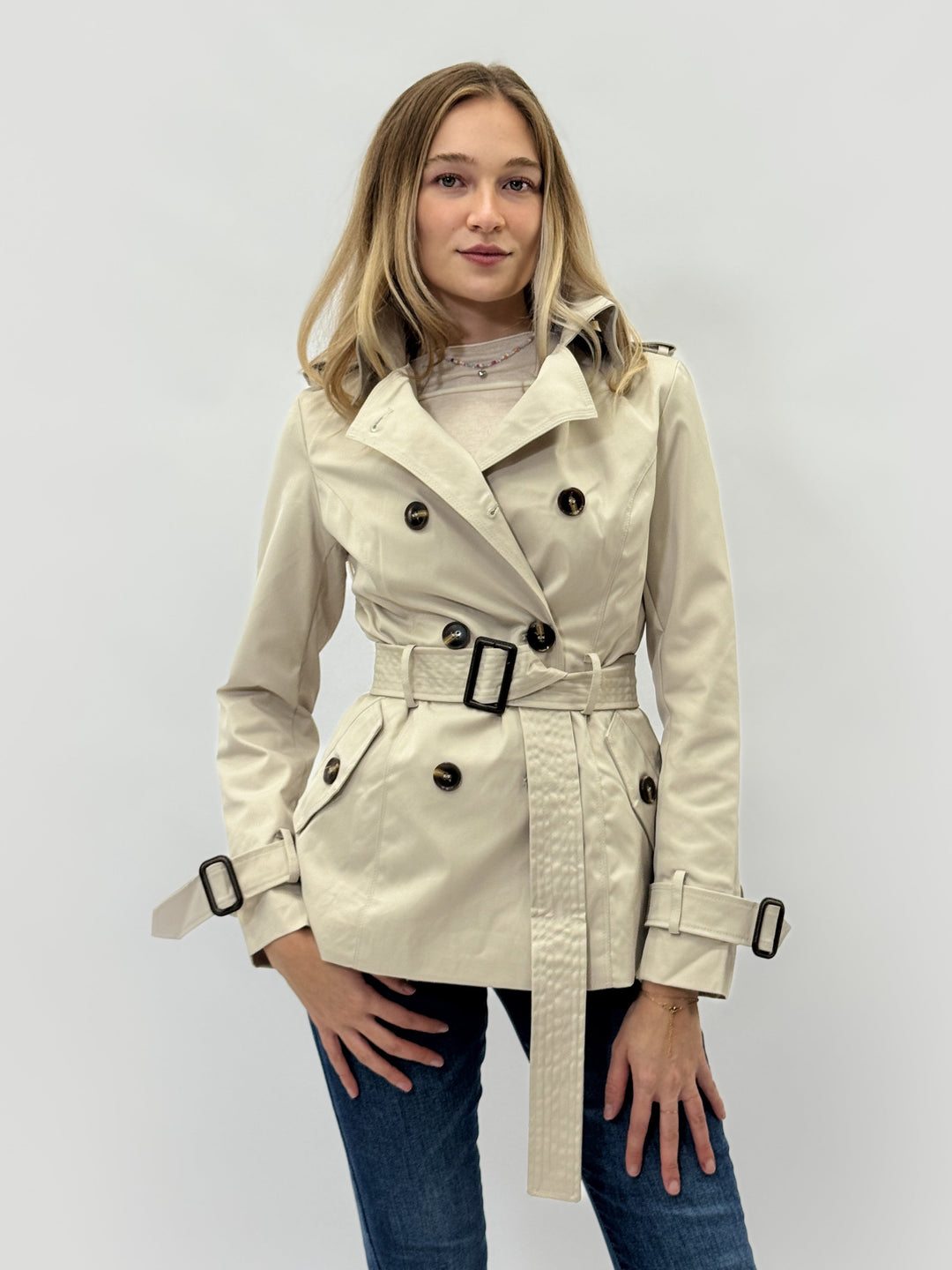 Elke™  |  Short Trench Coat Belt
