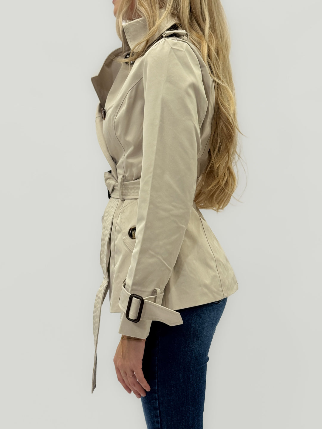 Elke™  |  Short Trench Coat Belt