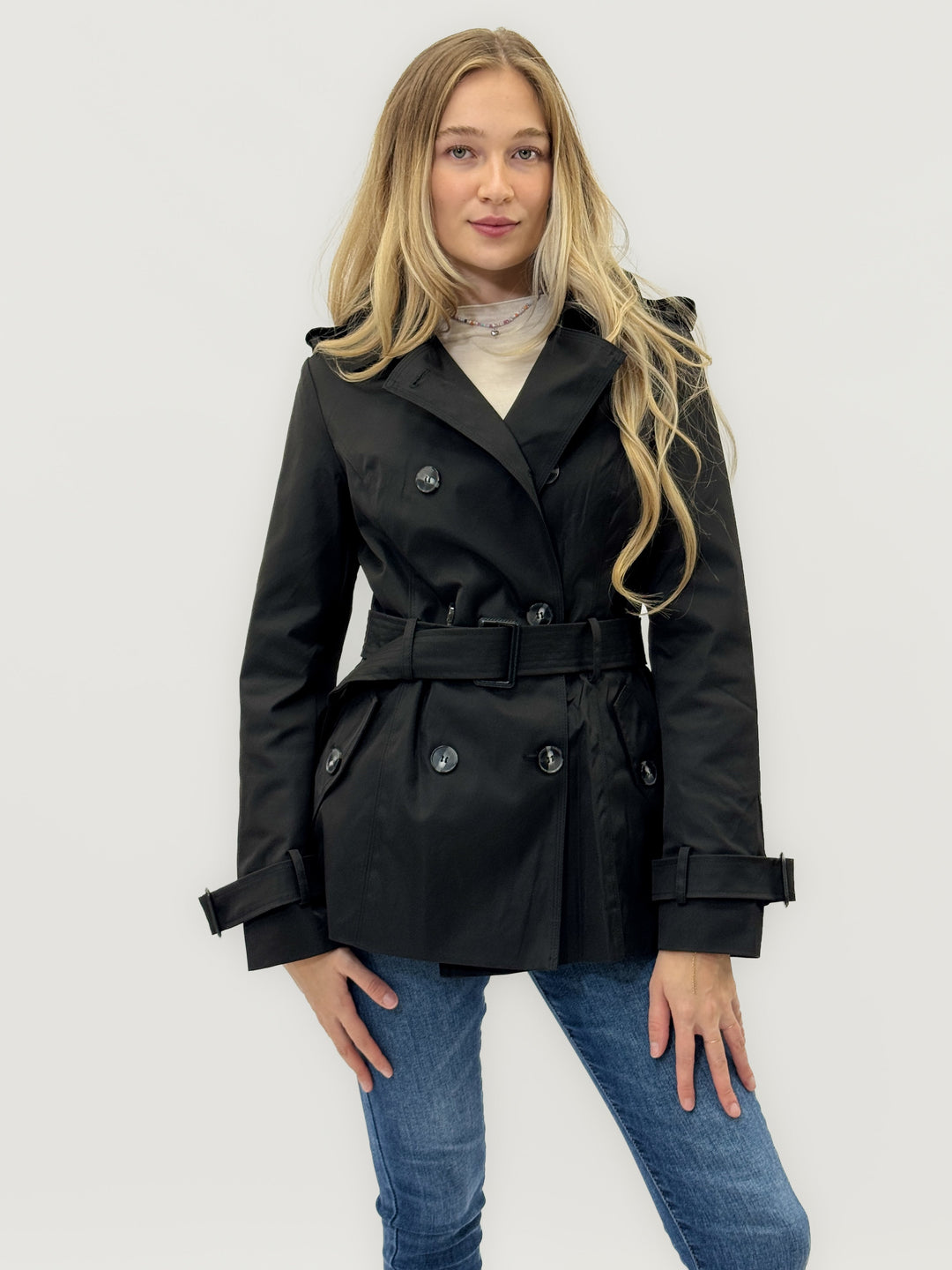 Elke™  |  Short Trench Coat Belt