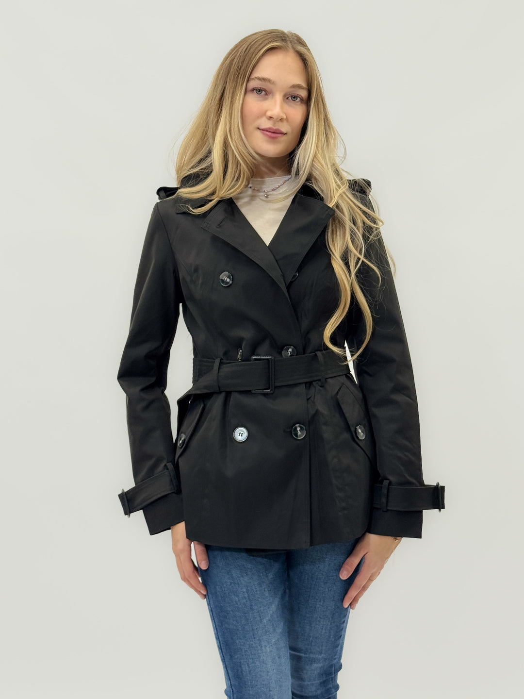 Elke™  |  Short Trench Coat Belt