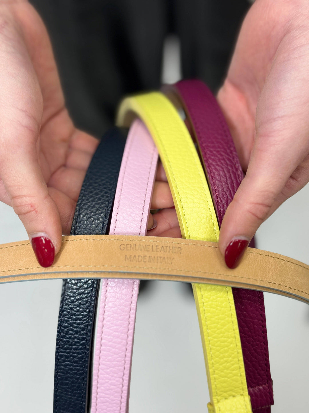 Emma & Rose Cape Town Kees™ genuine leather belt buckle accessory with detailed metal design.