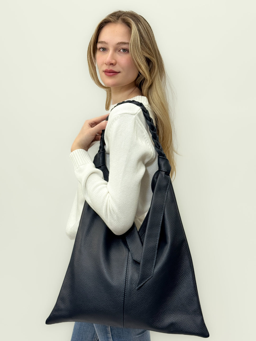 Johanna™  |  Genuine Leather Shopper Italy