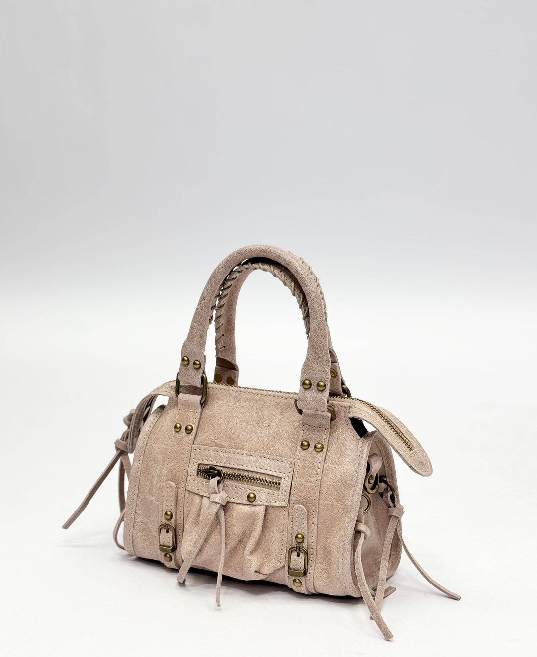Genuine leather Daniëlle™ Borsa by Emma & Rose Cape Town, stylish Italian leather handbag with elegant design.