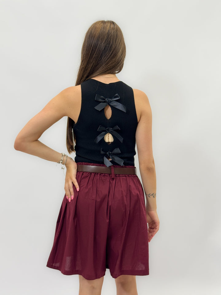 Ximena™  |  Tank Top Bows Back