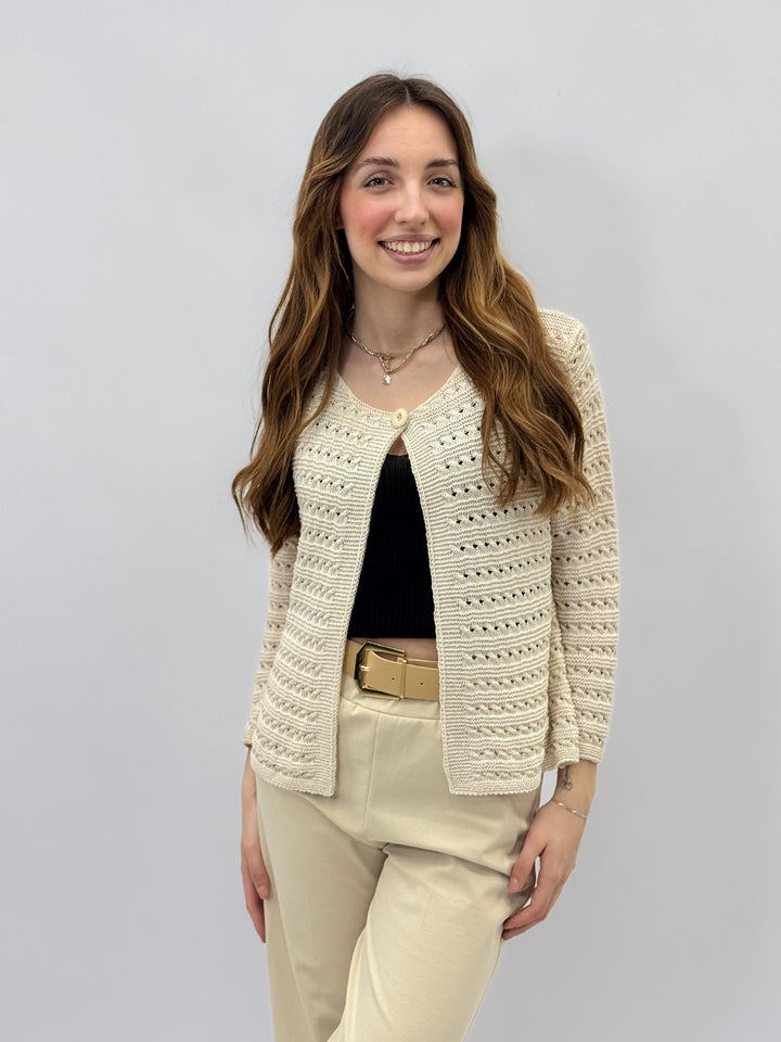 Yolande™  |  soft luxurious fabrics Cardigan Spring Knit