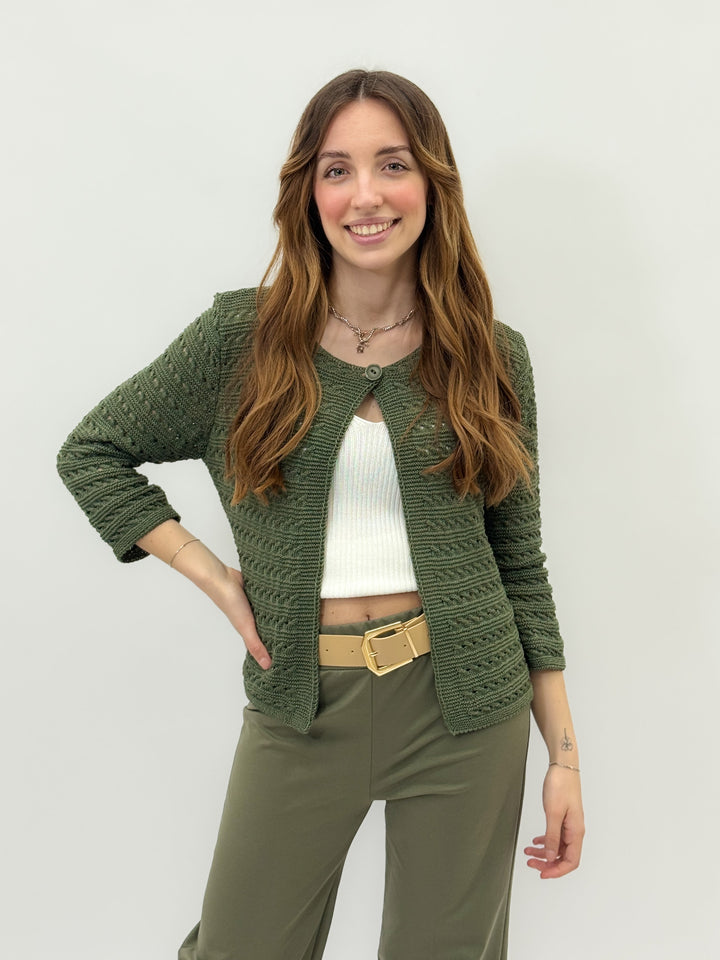 Yolande™  |  soft luxurious fabrics Cardigan Spring Knit