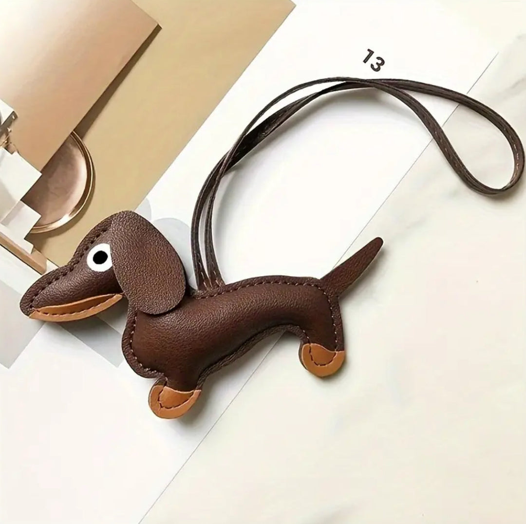 Charlize™  |  Dachshund-Shaped Bag Charm