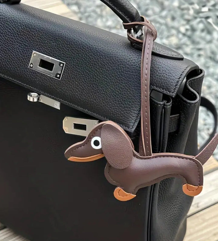 Charlize™  |  Dachshund-Shaped Bag Charm