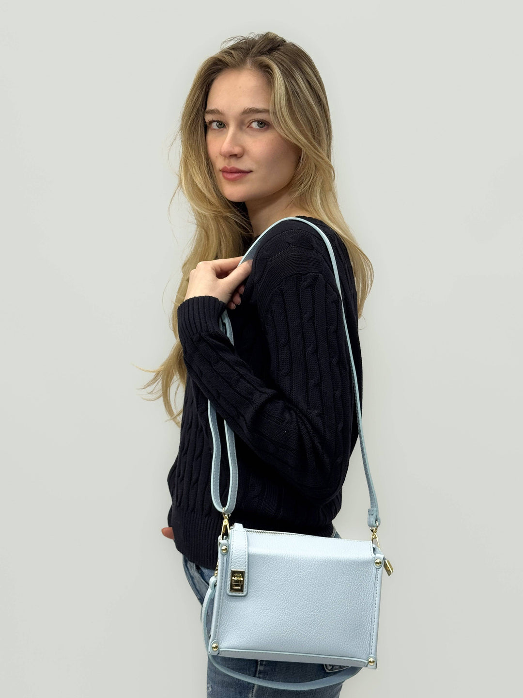 Genuine Italy Elena Bag by Emma & Rose Cape Town, stylish leather borse with elegant design and top-quality craftsmanship.