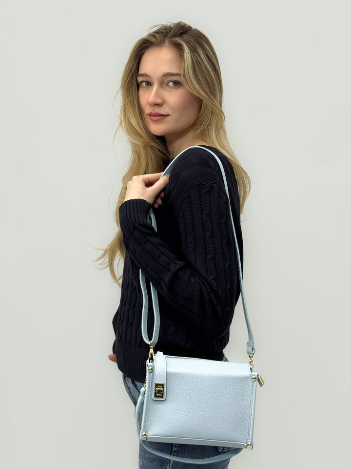 Genuine Italy Elena Bag by Emma & Rose Cape Town, stylish leather borse with elegant design and top-quality craftsmanship.