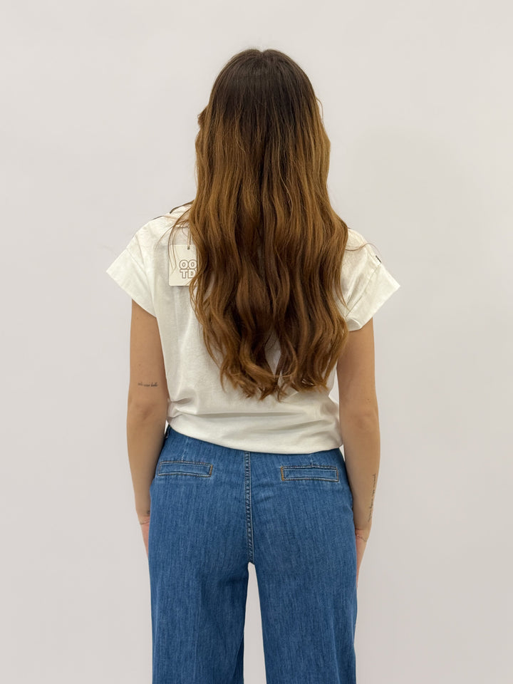 Tessa™  |  soft luxurious fabrics T-shirt Phrase Say