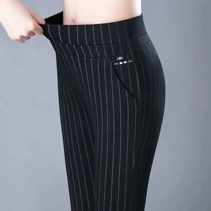 Women's Comfortable High-Waisted Stretch Pants