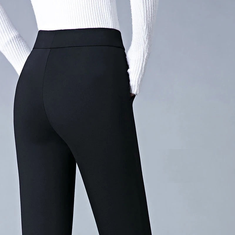 Women's Comfortable High-Waisted Stretch Pants