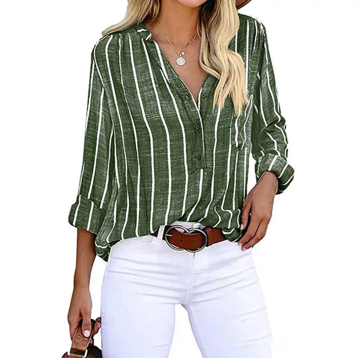 Natascha | Women's Summer Striped Casual Blouse