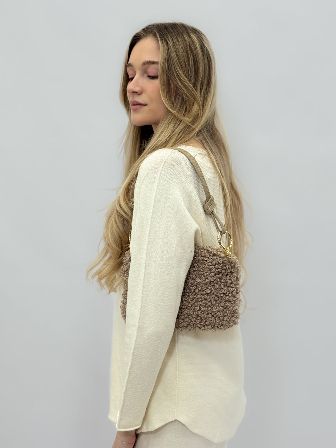 Hanneke™  |  Teddy Mini Bag Leather