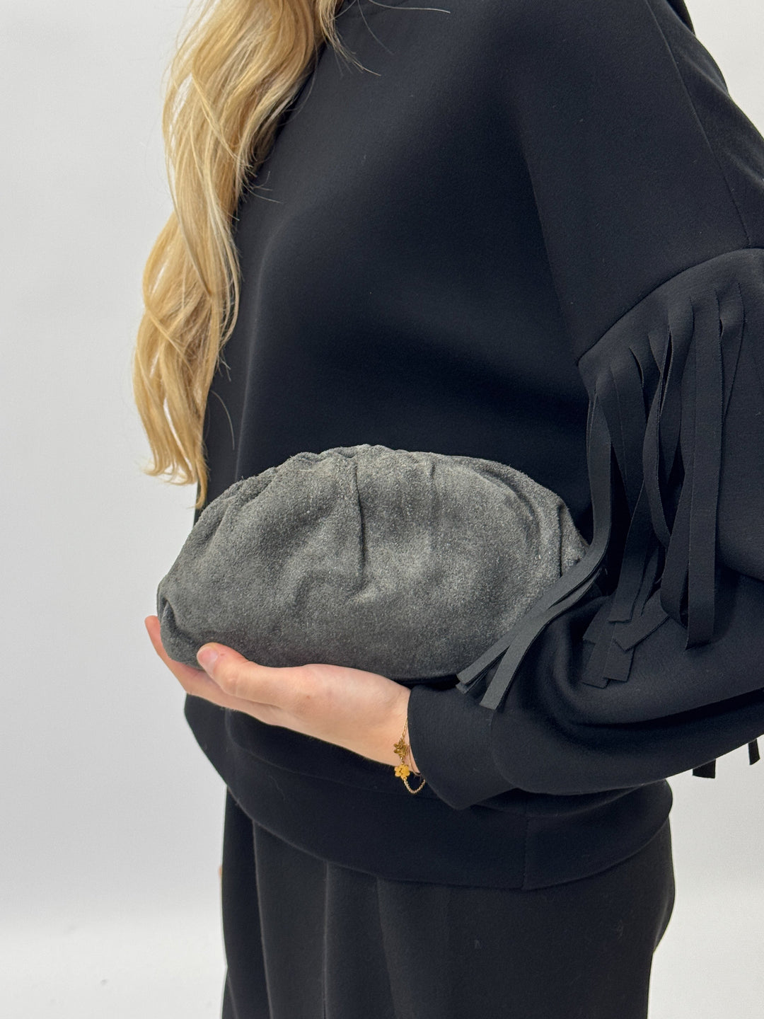 Amber™  |  Suede Leather Clutch Elegance