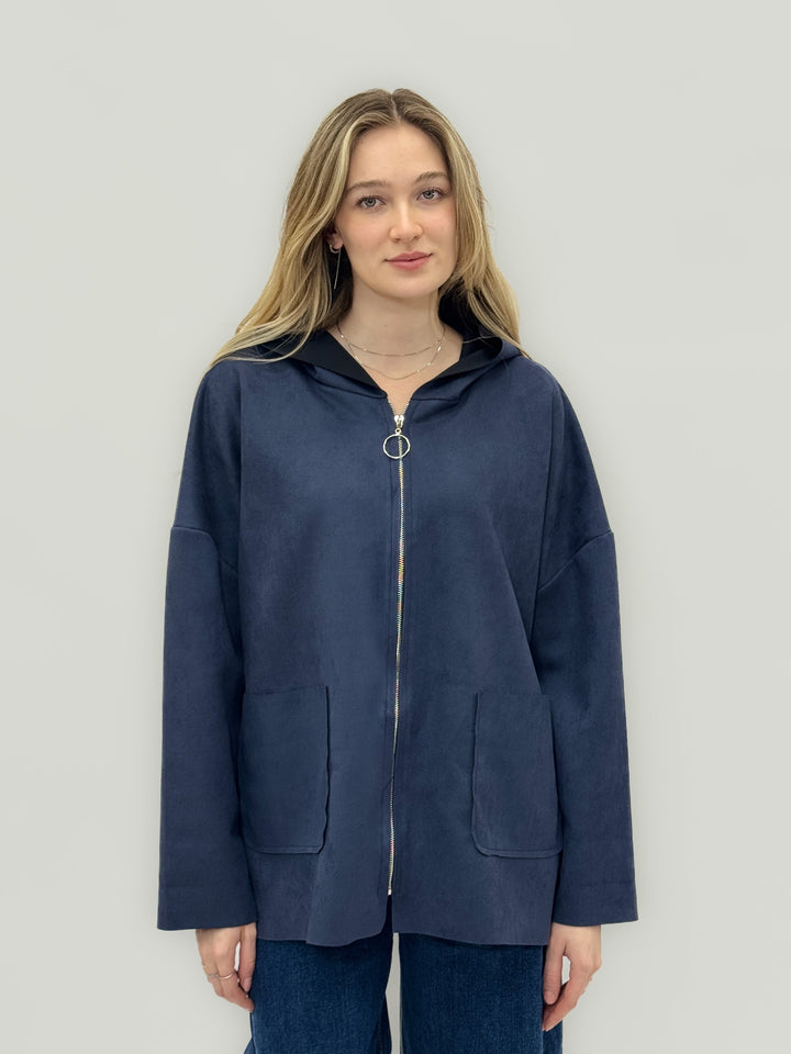 Anneke™  |  Soft-touch soft luxurious fabrics Effect Jacket