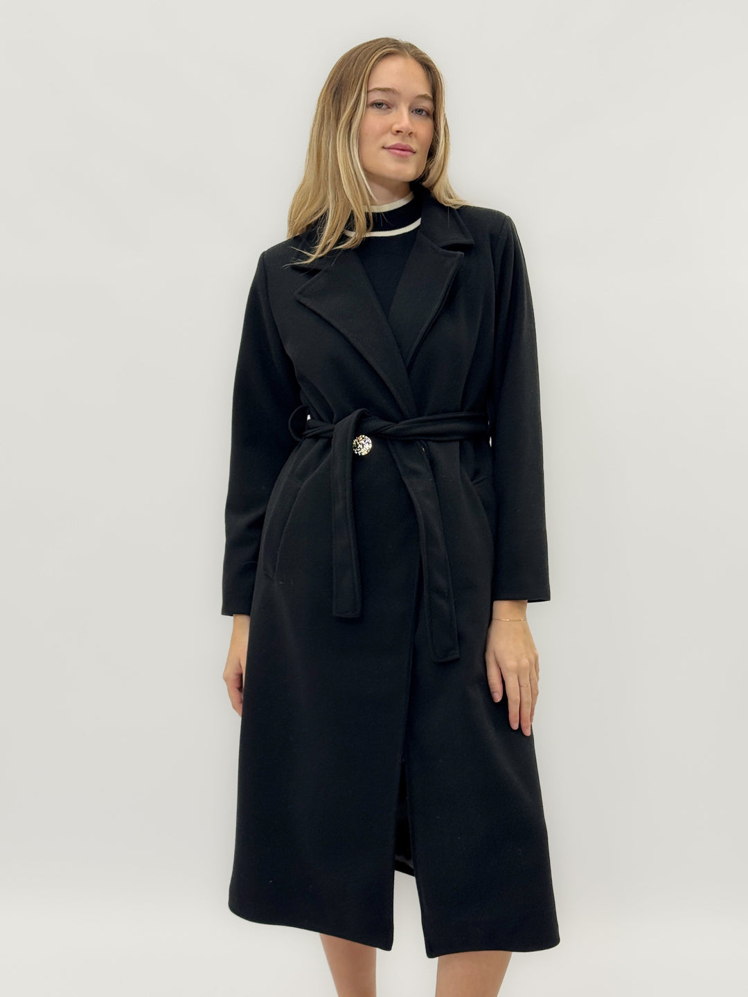 Fleur™  |  Long Coat Belt Warmth
