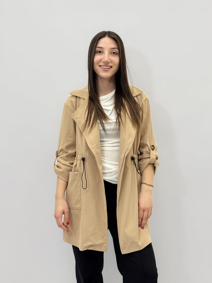 Odette™  |  Open Trench Coat