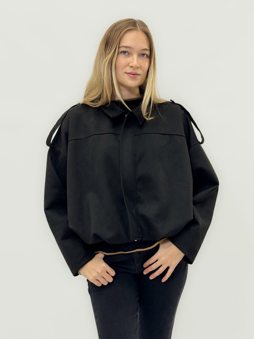 Greta™  |  soft luxurious fabrics Effect Jacket Comfort