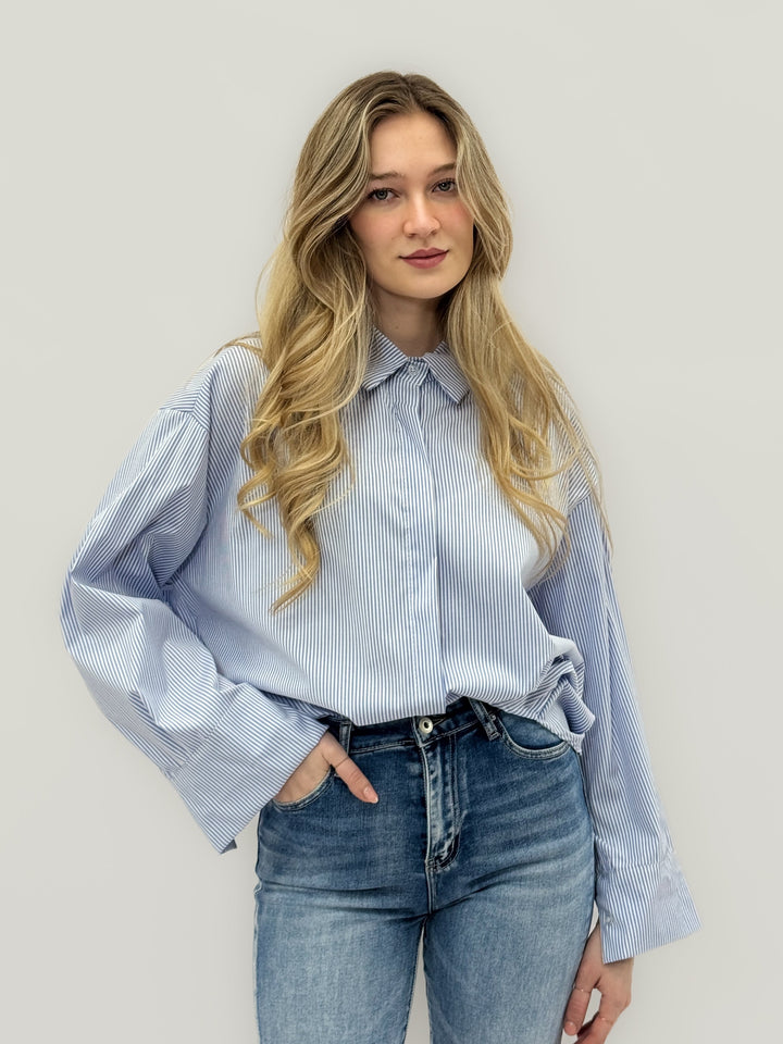 Women's™  |  Oversized Striped Shirt