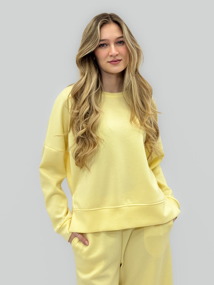 Brigitte™  |  Complete Sweatshirt Wide-leg Trousers