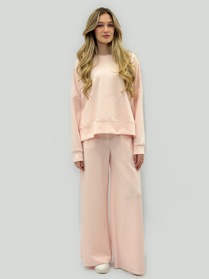 Brigitte™  |  Complete Sweatshirt Wide-leg Trousers