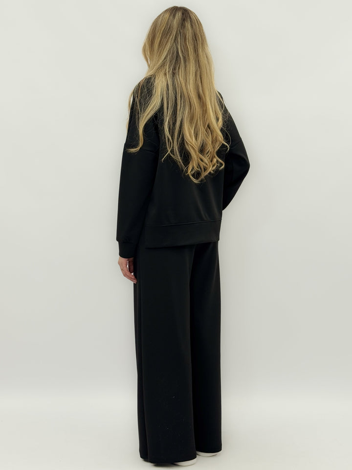 Brigitte™  |  Complete Sweatshirt Wide-leg Trousers