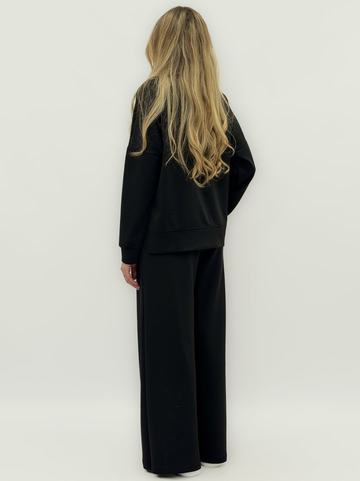 Brigitte™  |  Complete Sweatshirt Wide-leg Trousers