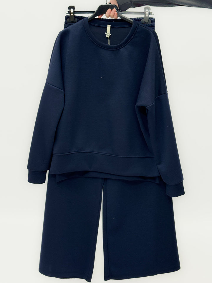 Brigitte™  |  Complete Sweatshirt Wide-leg Trousers