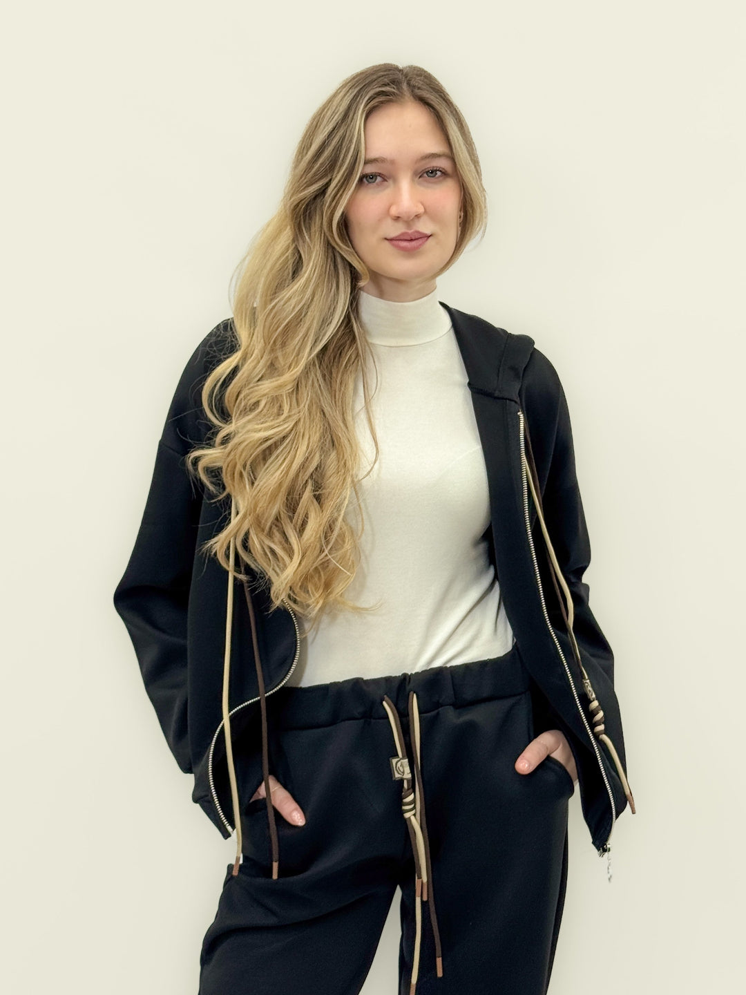 Katrien™  |  Complete Zip Hoodie Trousers