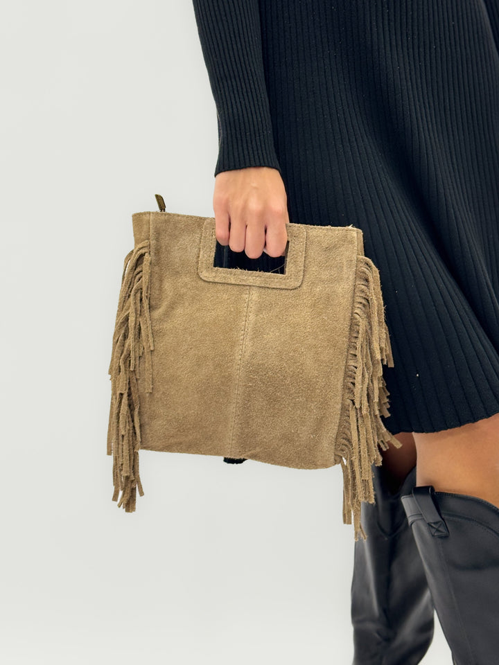 Kirsten™  |  Suede Leather Bag Italy