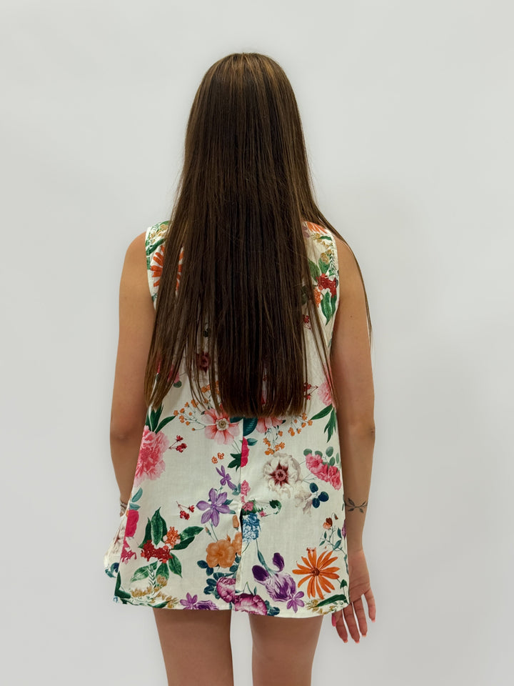 Ingrid™  |  Floral Print soft luxurious fabrics Blouse