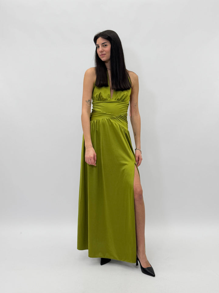Michelle™ flowing dress by Emma & Rose Cape Town, lightweight abiti with soft fabric and elegant drape, shown in a natural pose.