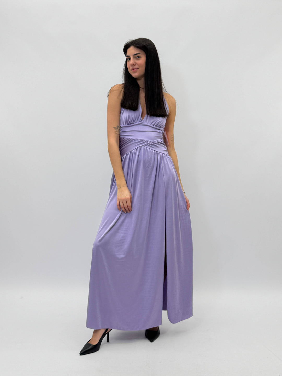 Michelle™ flowing dress by Emma & Rose Cape Town, lightweight abiti with elegant drape and soft fabric.