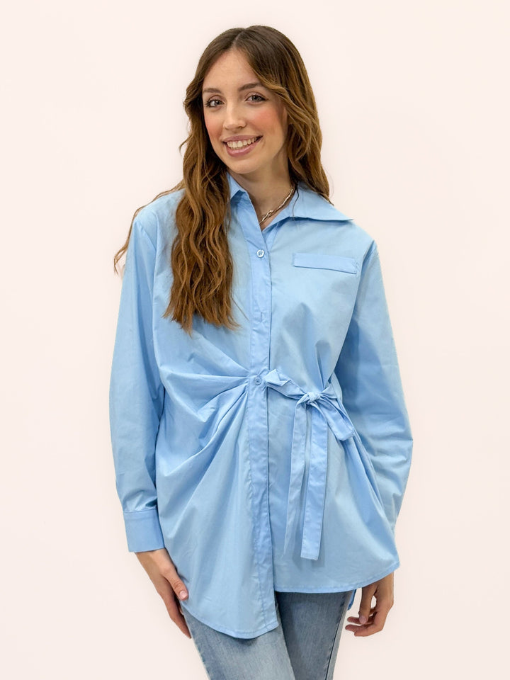 Yana™  |  Long Shirt Side Knot