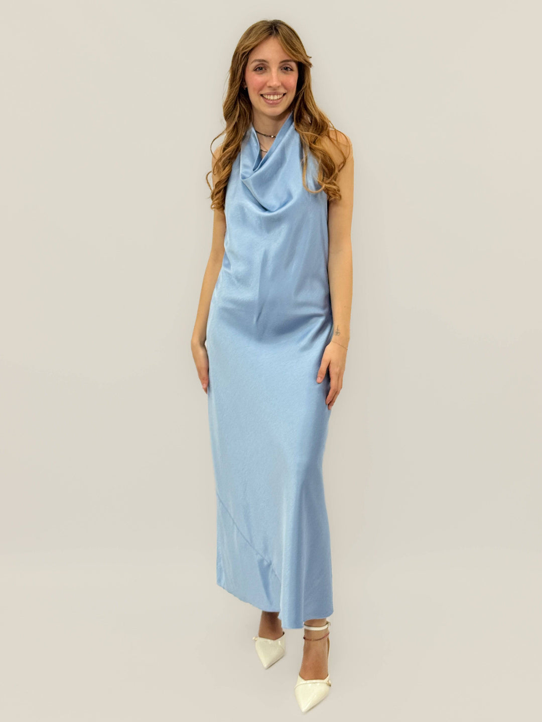 Ilse™ Emma & Rose Cape Town long dress featuring soft luxurious fabrics and a stylish neckline.