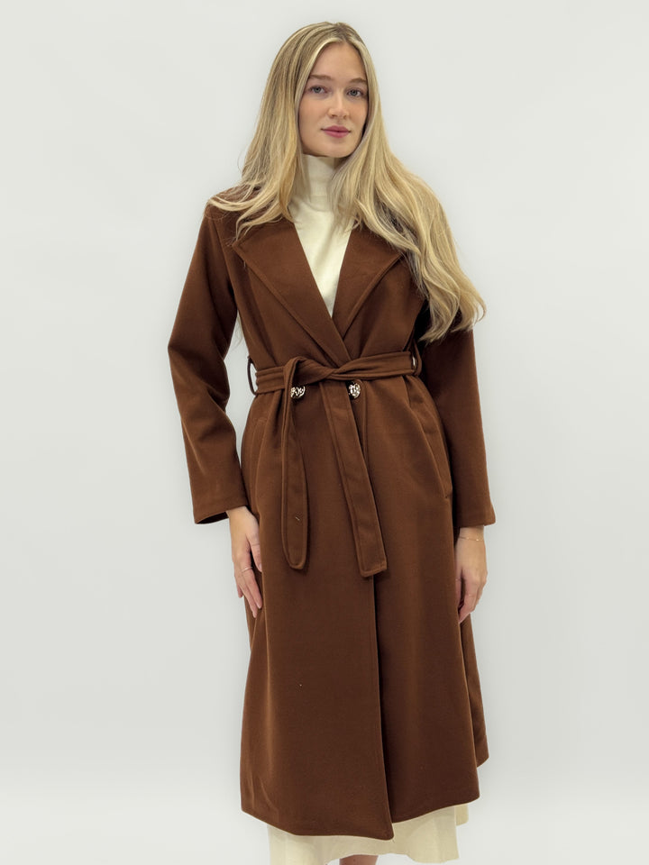 Fleur™  |  Long Coat Belt Warmth